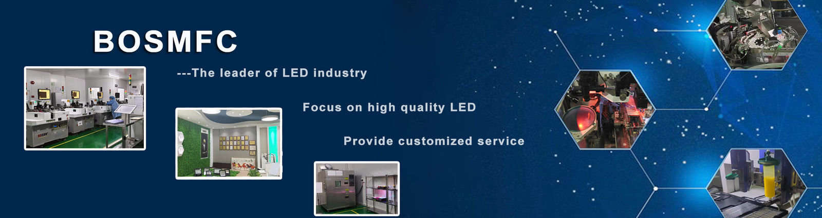 Widok z boku SMD LED