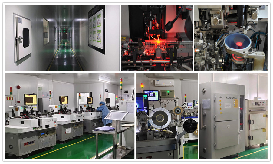 Dongguan Lanjin Optoelectronics Co., Ltd. linia produkcyjna fabryki