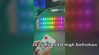 Wbudowany układ scalony 3636 RGB LED 12 mA 5 V do wyświetlacza