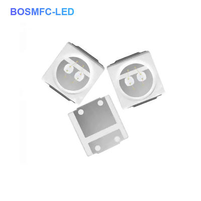 Trwały 2w 3030 SMD LED Chip Zielony kolor dla świateł drogowych