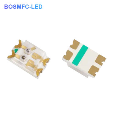Anti-Static Bi Color 0805 SMD LED Chip 2012 Deep Red 660nm &amp; Żółte światło