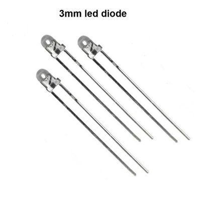 1050nm F3 LED w dalekiej podczerwieni Rozpraszanie ciepła, detektor odbicia 3mm IR LED
