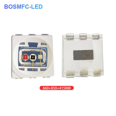 1.5W 5050 SMD LED Chip 660nm+850nm+415nm Do kosmetologii medycznej
