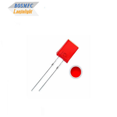 1.8V-2.4V LED Czerwony przez dziurę LED 2x5x7mm Dioda LED oświetlenia wewnętrznego