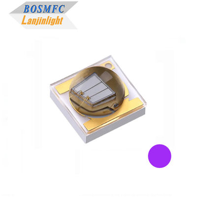 3W 3535 Nawierzchnia UV LED Chip Wysokiej mocy UVA UVC 365nm Do utwardzania UV