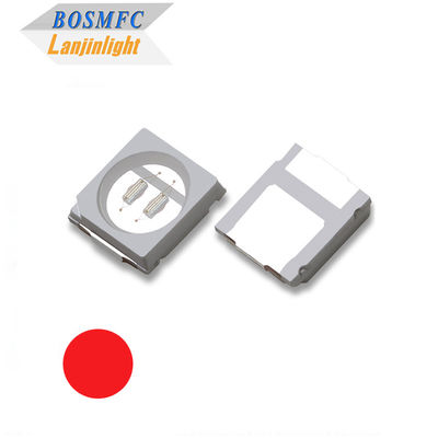 3030 SMD LED Chips 1W podwójne Chips Wysoki Lumen 660nm Czerwone światło