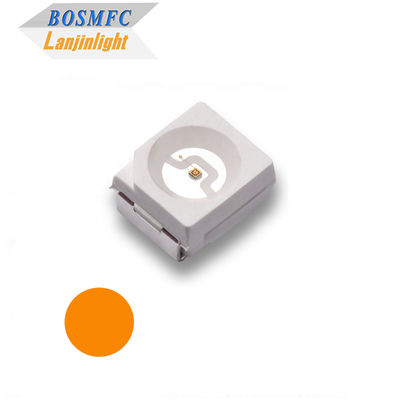 Trwały PLCC2 3528 SMD LED jasny Orange 605nm Wielofunkcyjna dioda LED