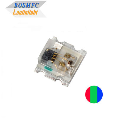 12mA 0807 RGB LED Wbudowany w IC 5v Antystatyczny 0805 Wielokolorowy LED SMD