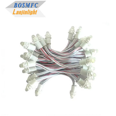 Gorąca sprzedaż Dc12v 9mm Ws2811 Ip68 wodoodporny adresowalny LED Smart Pixel Node Led Module Led Light String