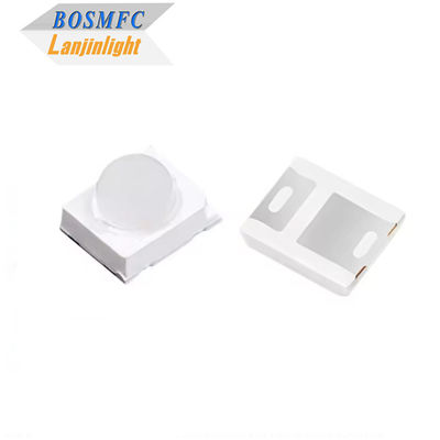 Mały kąt widzenia 30 stopni 60 stopni 6000mcd Błękitny 2835 SMD LED z soczewką kopułową dla znaków LED