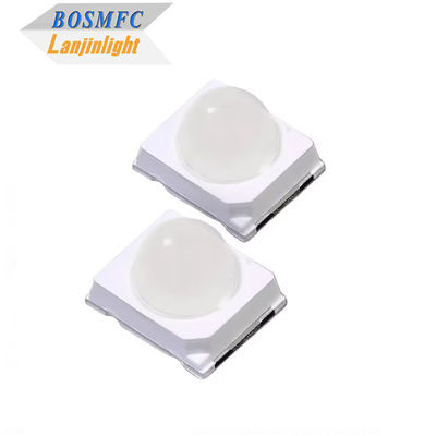 0.2w 60mA Wysoka jasność 20000mcd Zielony 2835 SMD LED 30 stopni kopuła soczewka Dioda dla świateł drogowych