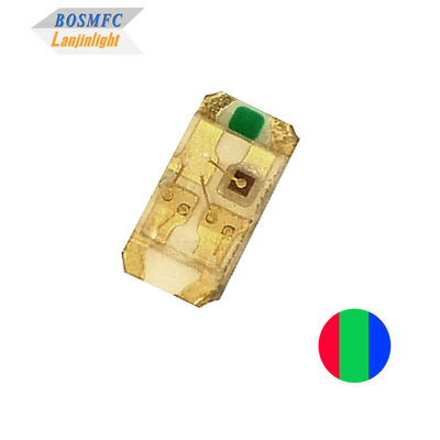 0603 RGB LED Sanan chips 1608 SMD Trójkolorowy (czerwony, zielony, niebieski)