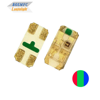 0603 RGB LED Sanan chips 1608 SMD Trójkolorowy (czerwony, zielony, niebieski)