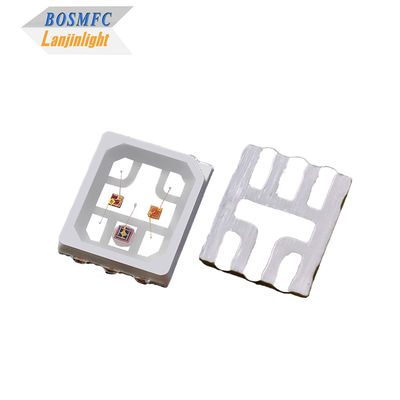 2835 SMD LED trójkolorowy czerwony 660nm + niebieski 460nm + IR 830nm Połączona dioda LED do terapii upiększającej, światło do twarzy