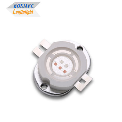 Wysokiej mocy LED Czerwony + niebieski podwójny kolor 5W zintegrowane źródło światła LED do terapii widmowej.