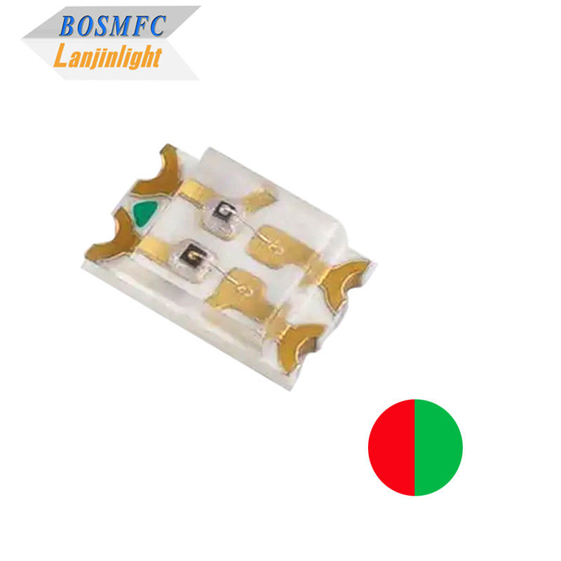 20mA wielofunkcyjna dwukolorowa dioda LED SMD 0805 Czerwona i zielona, wielofunkcyjna 2012 LED Chip dioda