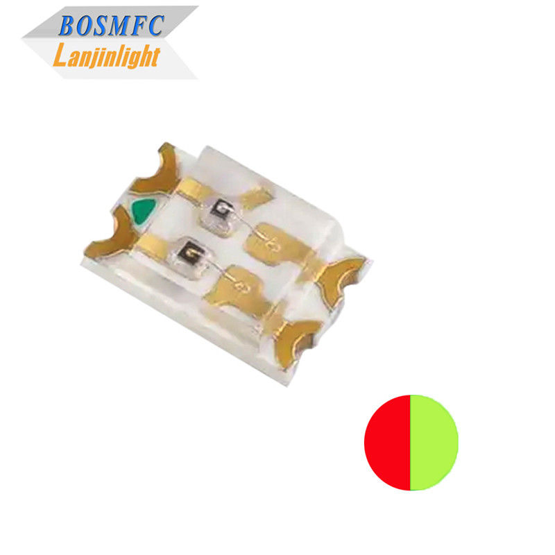 Wytrzymały 0805 Bi Color SMD LED Emitting Diode Czerwony i zielony Powierzchnia zamontowana 2012 20mA