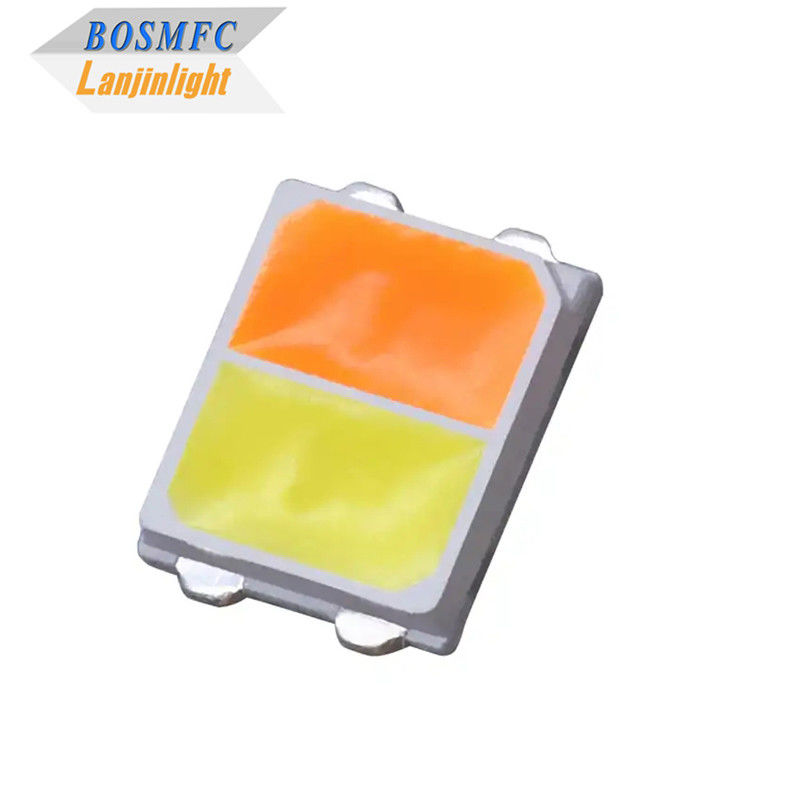 2835 Bi-Color LED SMD, 3,75x2,8x0,65mm Cool White And Warm White LED Light Chip