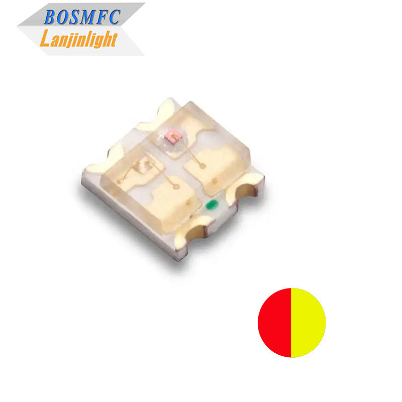 Antystatyczny 0603 LED SMD Dwukolorowy, Czerwony i Żółty 1615 LED Chip Super Jasny