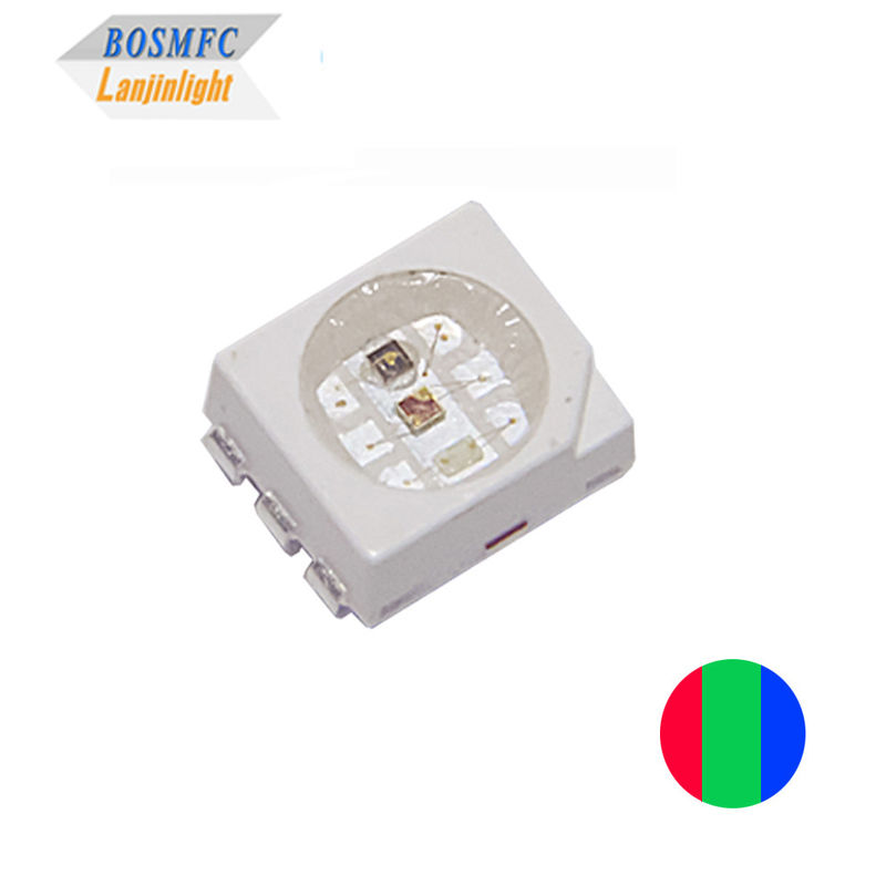 2835 SMD LED RGB antystatyczny 0,6W LED trójkolorowy do inteligentnych oświetlenia domowego