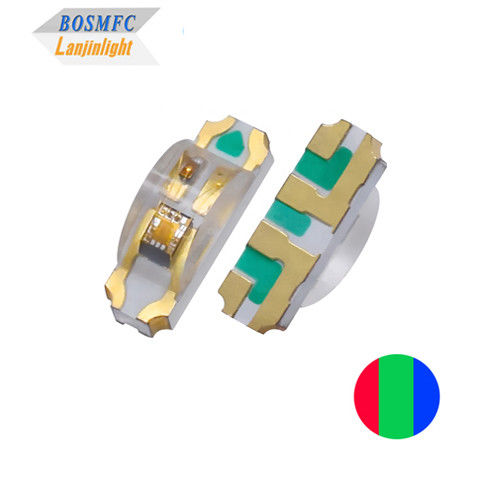 Widok boczny 1206 Multi Color SMD LED dla głośników Oświetlenie RGB 1204 LED chip z wewnętrznym układem IC Self Flashing