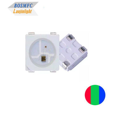 IC Wbudowany 4pin Smart 5v SMD 5050 RGB SMD LED ws2813 Ws2812 PLCC4 trójkolorowy Chip Led For Led ekran