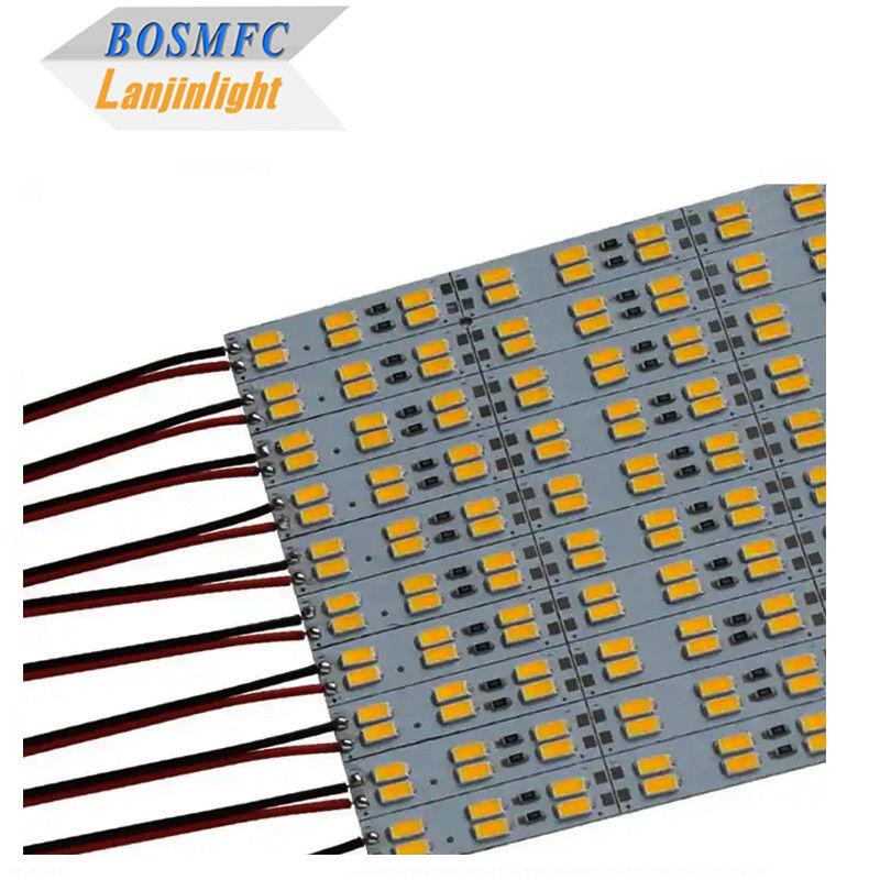 Aluminium 4014 SMD LED PCBA Twardy pręt grubość 0,2-4 mm z 144 diodami LED