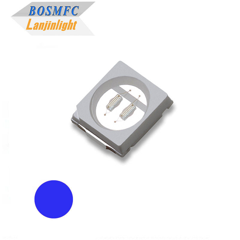 Anty-statyczna 1W 3030 SMD LED Chip Praktyczne niebieskie światło 460-472nm LED do lampy basenowej