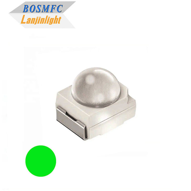 Światło drogowe 3528 SMD LED 60 stopni wysokiej jasności Zielone oświetlenie kopuła Soczewka dla świateł samochodowych