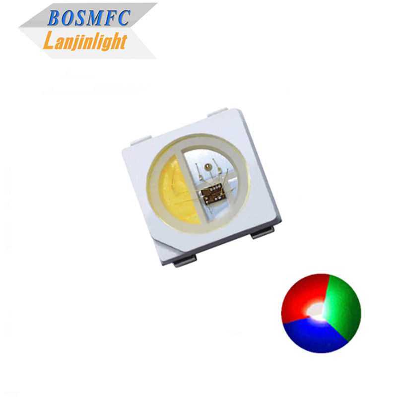 Programowalny 5V napęd IC SMD 5050 RGBW LED Chip 4 w 1 Praktyczny dla IC SK6812