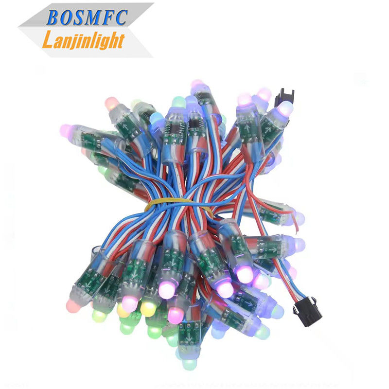 IP68 wodoodporny WS2811 LED Pixel Module String Light Digital LED Pixel DC5V wielobarwne światła LED String