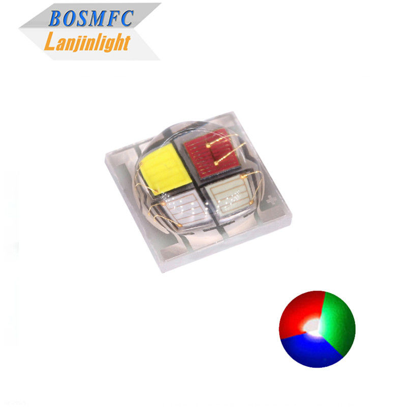 Wysokiej mocy 5050 RGBW SMD LED z podstawą ceramiczną 4*1W &amp; 4*3W Konfiguracja białe światło 6000K