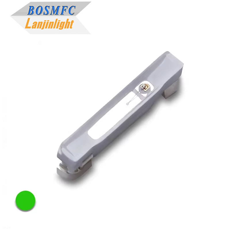 Widok boczny 020 SMD LED Zielony dioda LED o wysokiej jasności Oświetlenie Wydzielanie ciepła LED dla żwirów lamp wskaźnikowych