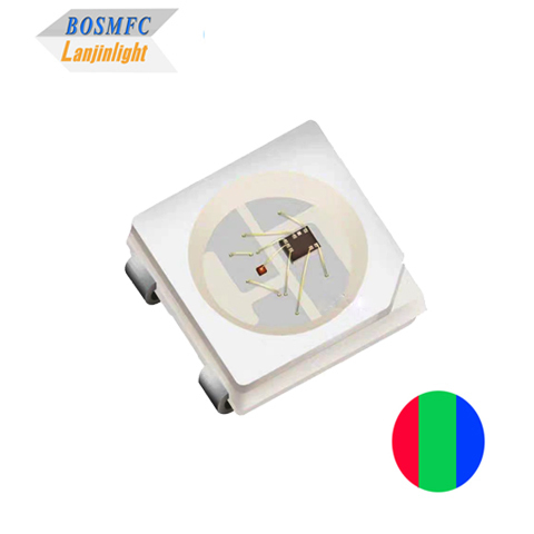 3.5V-5.5V 5050 RGB LED Z WS2812B IC Wielobarwny Trwały SK6812