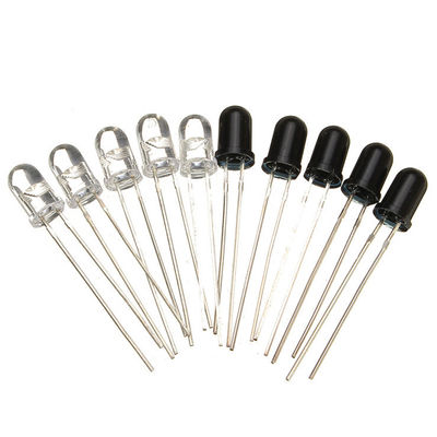 5mm IR LED Chip 850nm 890nm 940nm 980nm przez dziurę do termometru