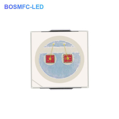 3030 SMD LED Chips 1W podwójne Chips Wysoki Lumen 660nm Czerwone światło