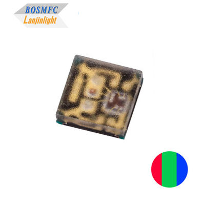 Super jasny wielobarwny PLCC4 2020 RGB LED 12mA Wbudowany IC Indywidualne inteligentne sterowanie