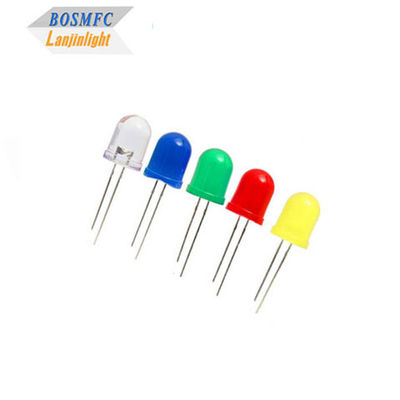 8mm 10mm LED z otworem Super Jasny, F10 Lampy Single Diode LED fabrycznie sprzedawać