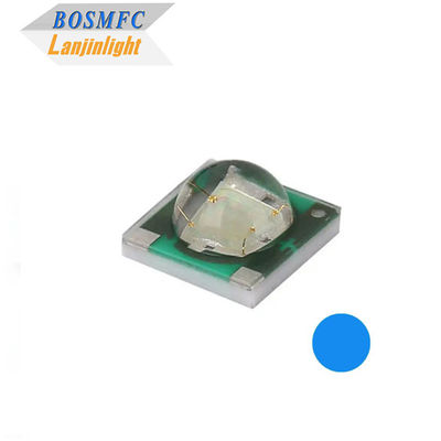Niebieskie światło 3W wysokiej mocy LED 3535 SMD 700mA 1000mA z uchwytem ceramicznym