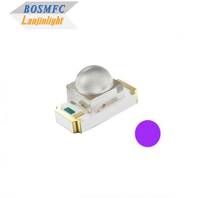 1206 SMD UV LED Chip Dome Lens 405nm UVA Light LED Diode Do drukarki 3D