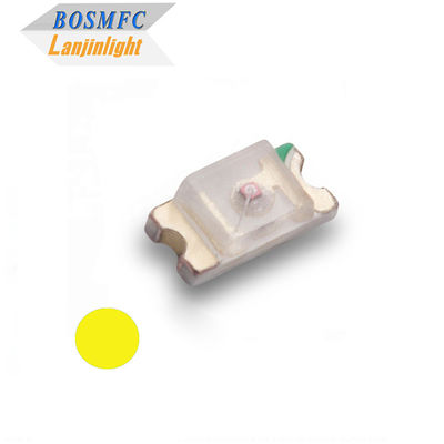 0603 SMD LED Żółty 585-595nm Bursztynowy światło 1608 chip LED dla wskaźnika wyświetlacza LED