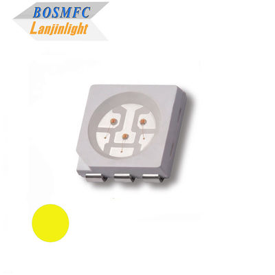 5050 SMD LED Żółty diodę emitującą światło Amber chip LED dla lampy LED tablicy rejestracyjnej