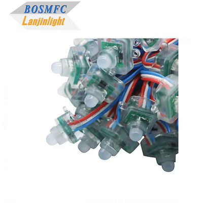 Pełnokolorowe światła Pixel LED Cyfrowy kwadrat WS2811 RGB Moduł Pixel String Light 12mm 5V 12V RGB Wodoszczelne struny