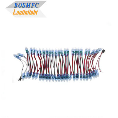 RGB Full Color Pixel Waterproof WS2811 Pixels Digital Adresable LED Globe String Lights 12mm DC 5V