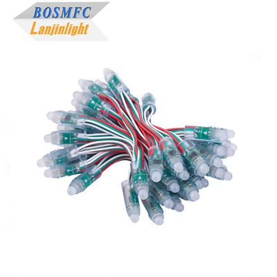 WS2811 Dyfuzyjne cyfrowe światła LED RGB, światła pixelów 12 mm okrągłe, indywidualne