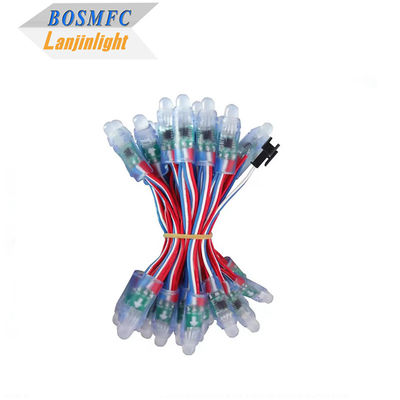 RGB pełnobarwny programowalny moduł LED DC5V WS2811 12mm wodoodporny IP68 Smart Pixel Światła bożonarodzeniowe RGB String Lights