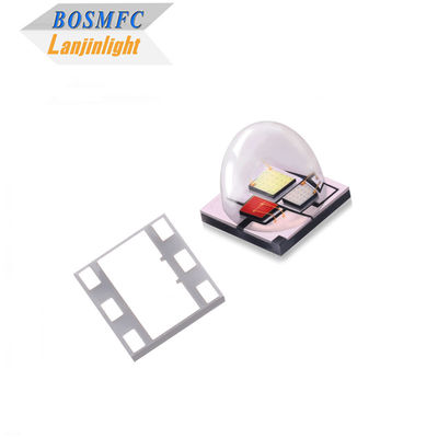 9W wysokiej mocy LED 5050 RGB LED 60 stopni kopuła soczewka SMD Dioda dla zewnętrznych oświetlenia scenicznego