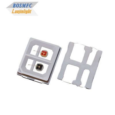 2835 SMD LED trójkolorowy czerwony 660nm + niebieski 460nm + IR 830nm Połączona dioda LED do terapii upiększającej, światło do twarzy