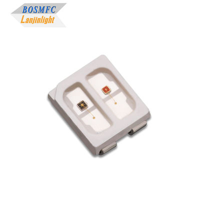 3528 SMD LED dwukolorowe czerwone światło podczerwone 620nm+860nm przeznaczone do terapii estetycznej, leczenia skóry synergistycznego i łagodzenia bólu.