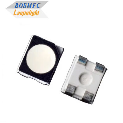 3528 Trójkolorowa SMD LED RGB PLCC-4 Chip Light Emitting Diode z czarną obudową dla podświetlenia i wskaźnika